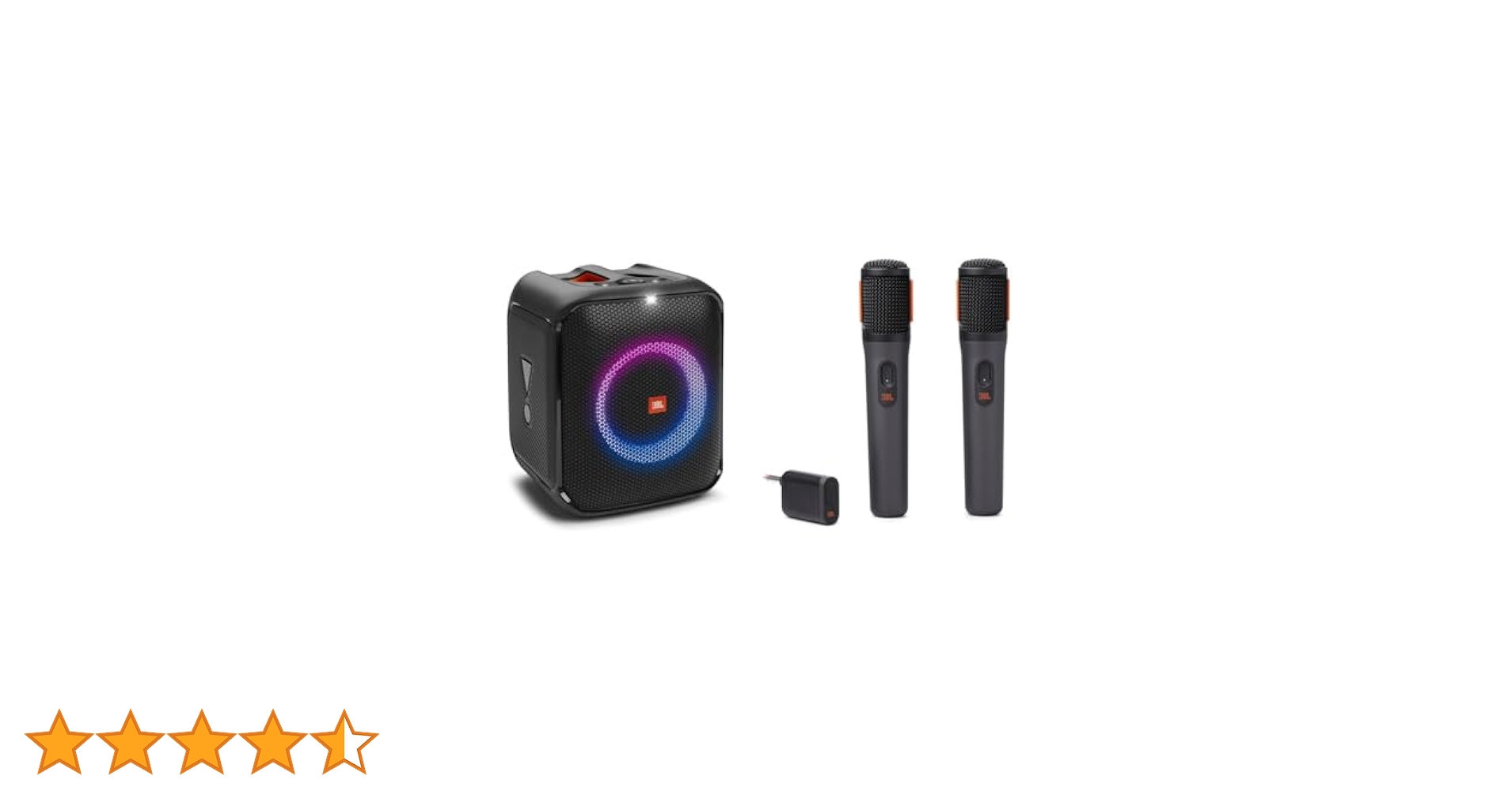 JBL 公式限定 マイク ブラック Amazon | JBL PartyBox Wireless Mic 2本セット/2.4GHz 無線方式